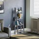 image 2 of Vida Designs Bristol 4 Tier Step Ladder Bookcase Display Storage, Grey