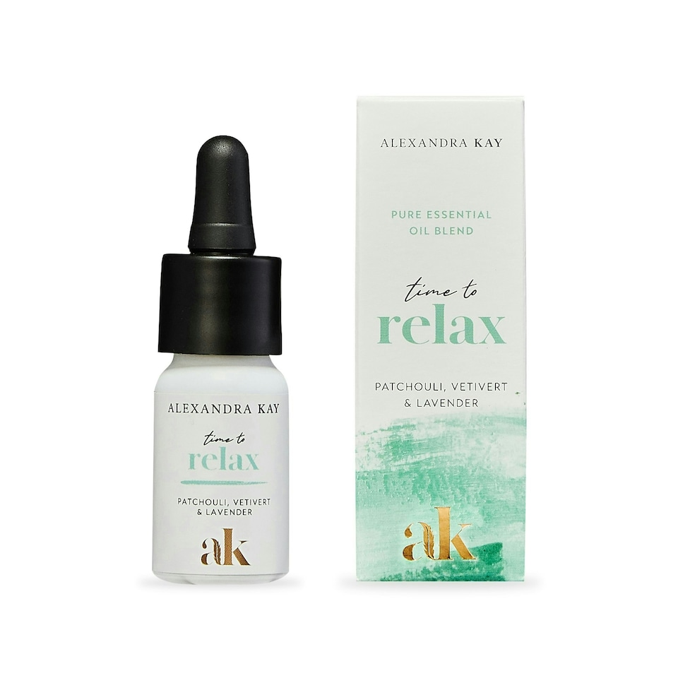 image 1 of Green People Alexandra Kay Time to Relax Essential Oil Blend - Calming Patchouli Aromatherapy - Vegan, Cruelty Free, 10ml