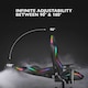 image 8 of Deltaco Gaming DC410 RGB Gaming Chair with RGB Lighting - Black