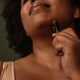 image 3 of Dr Botanicals Tiger Eye Harmony & Balancing Facial Roller (Gold Metal Handle)