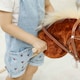 image 8 of AIYAPLAY Stick Horse with Wood Wheels, Pony Neighing and Galloping Sounds | Brown