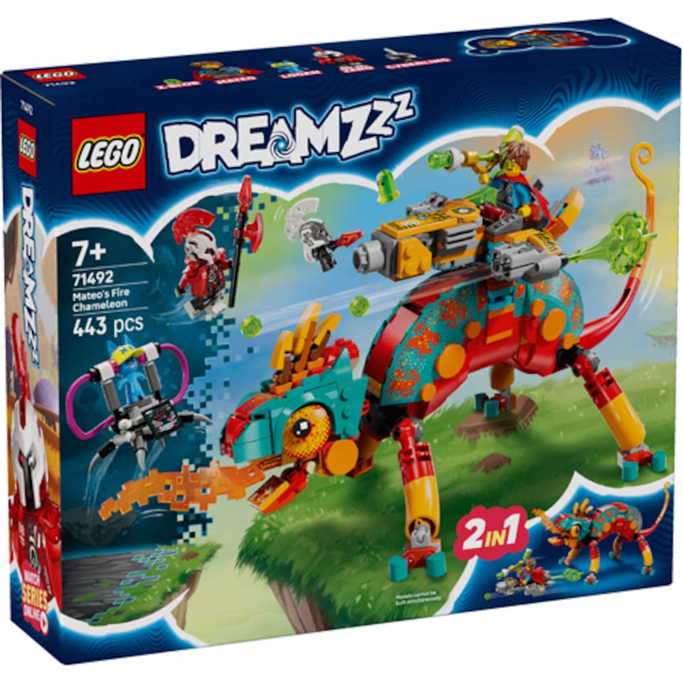 Lego Dreamzzz 71492 Mateo's Fire Chameleon