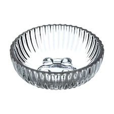 Ticino Brittany Clear Glass Soap Dish