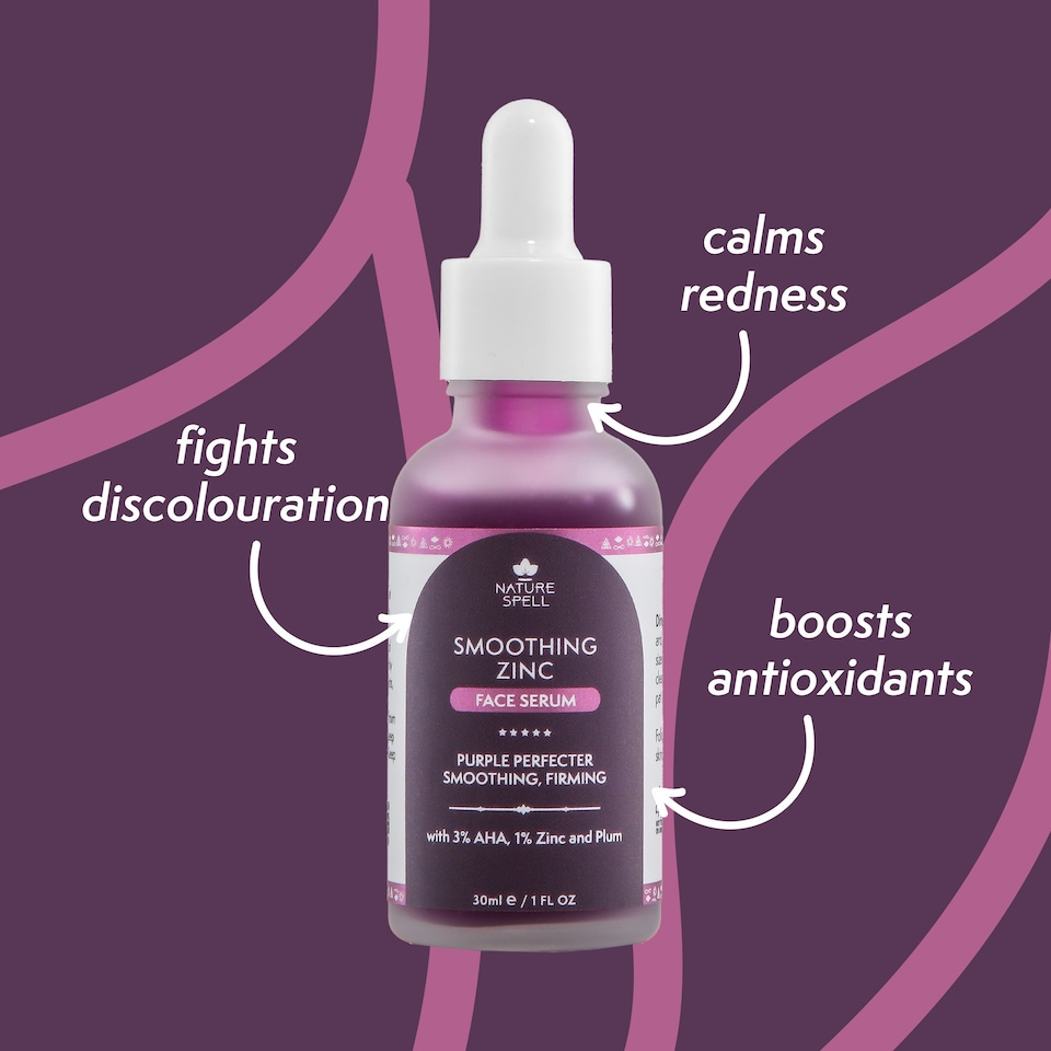 image 1 of Nature Spell 3% AHA + 1% Zinc Firming Face Serum