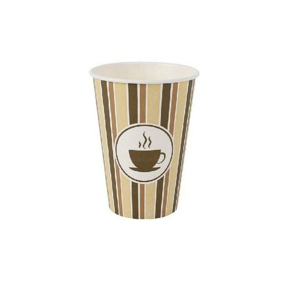 image 1 of Set of glasses Algon Cardboard Coffee 40 Pieces 220 ml (16 Units) N/A