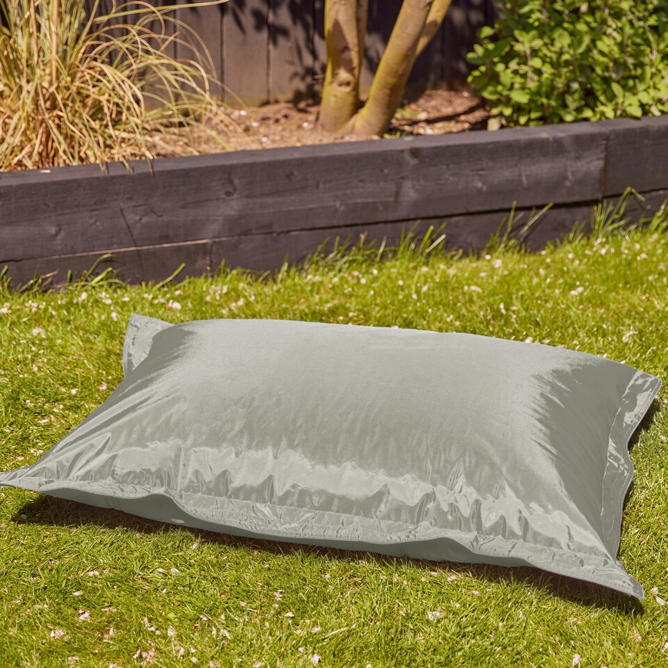 image 1 of icon Kids Bazaar Bag Grey Indoor Outdoor Kids Bean Bag | Grey | M | 1