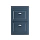 image 1 of SoBuy FSR78-B,Shoe Rack Storage Cabinet with 2 Flip Drawers | Blue | Blue | 1