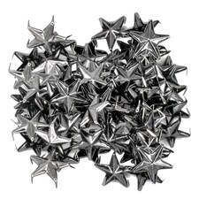 15mm Star Studs Claw Rivets for DIY Scrapbooking - 50pcs