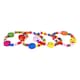 image 4 of Assorted Colour Wooden Bead Smiling Faces Bracelet