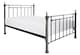 image 1 of 4ft6 Double Black nickel,Traditional Antique Victorian Metal Bed Frame | Black | Black Nickel | Double