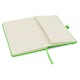 image 4 of Notes London A5 Wilson Lined Page Notebook Neon Green
