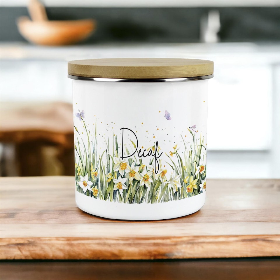 image 1 of Spring Daffodils Large Canister