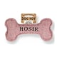 image 1 of History & Heraldry Pre-Personalised Squeaky Bone Dog Toy - Rosie