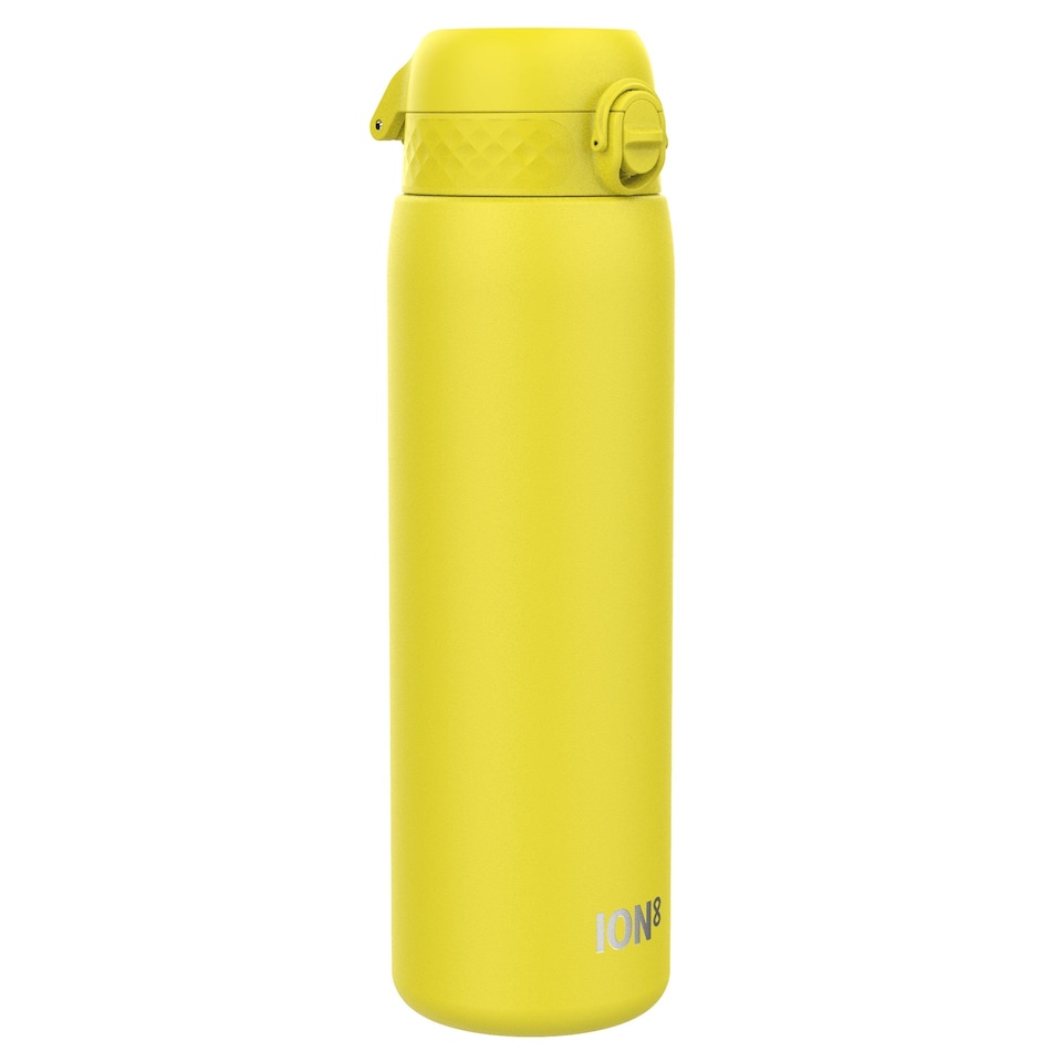image 1 of Leak Proof 1 Litre Water Bottle, Stainless Steel, 1200ml (40oz) | Yellow | Yellow | One Size