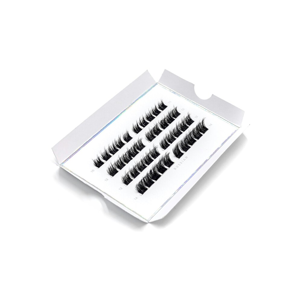 image 1 of Lola's Lashes Russian Mixed Length Cluster Lashes