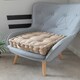 image 4 of Seat Pad Cushion Booster 100% Cotton Cover Extra Thick 10cm 45cm Square