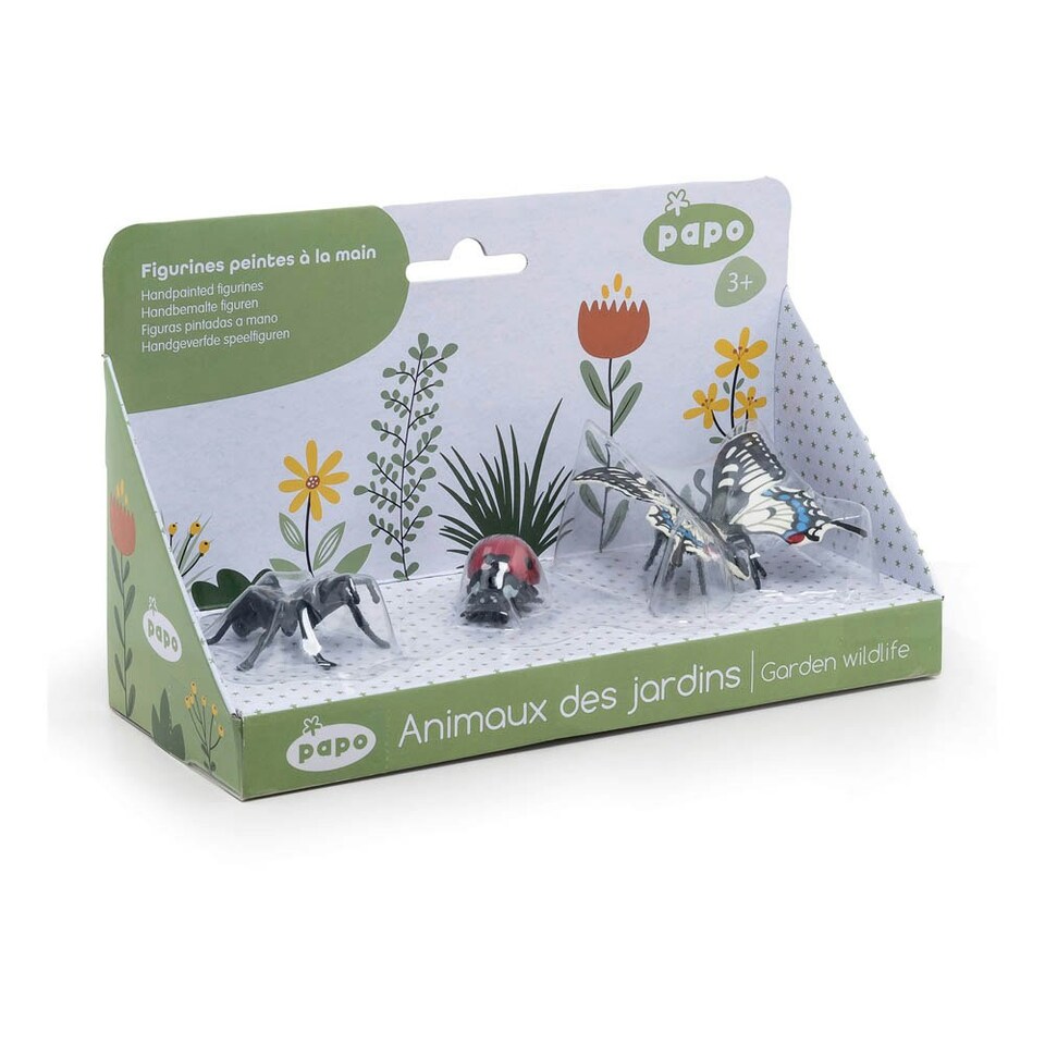 image 1 of PAPO Wild Life in the Garden Insect Box #1 Toy Figure Set