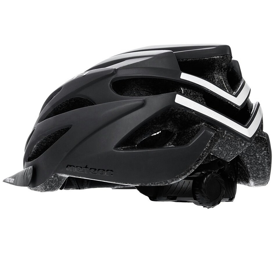image 1 of Meteor Marven Cycle Helmet MTB Bike Skateboard Scooter Safety Gear Black | Black 1 | M