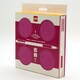 image 2 of Locking Notebook with Gel Pen Assorted Colours