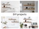 image 5 of Levede 2PC Wooden Wall Floating Shelves Mounted Storage 35.5IN 90CM | Brown | Large