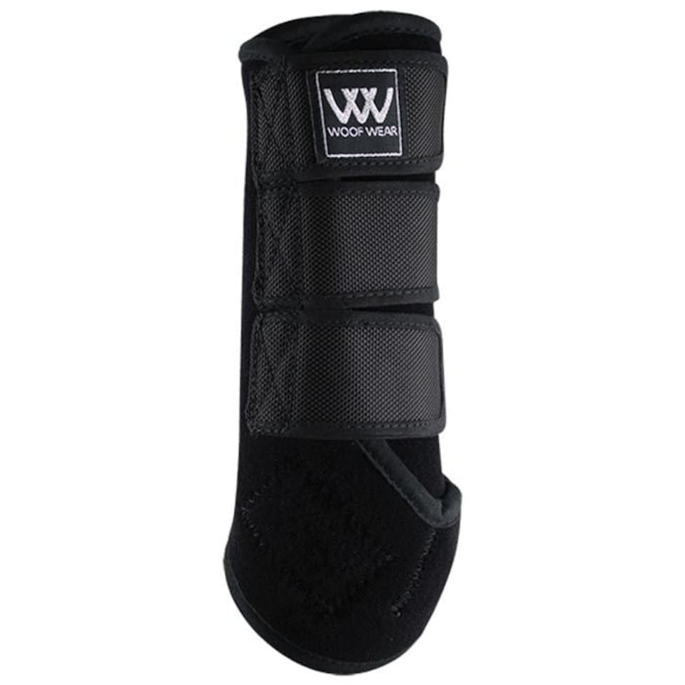 image 1 of Woof Wear Training Wrap Black | Size: X-Large
Colour: Black/Electric Blue