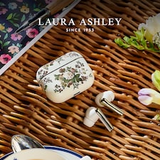 Laura Ashley Rosemore 'Skylark' True Wireless Earbuds with HD Microphone and Charging Case