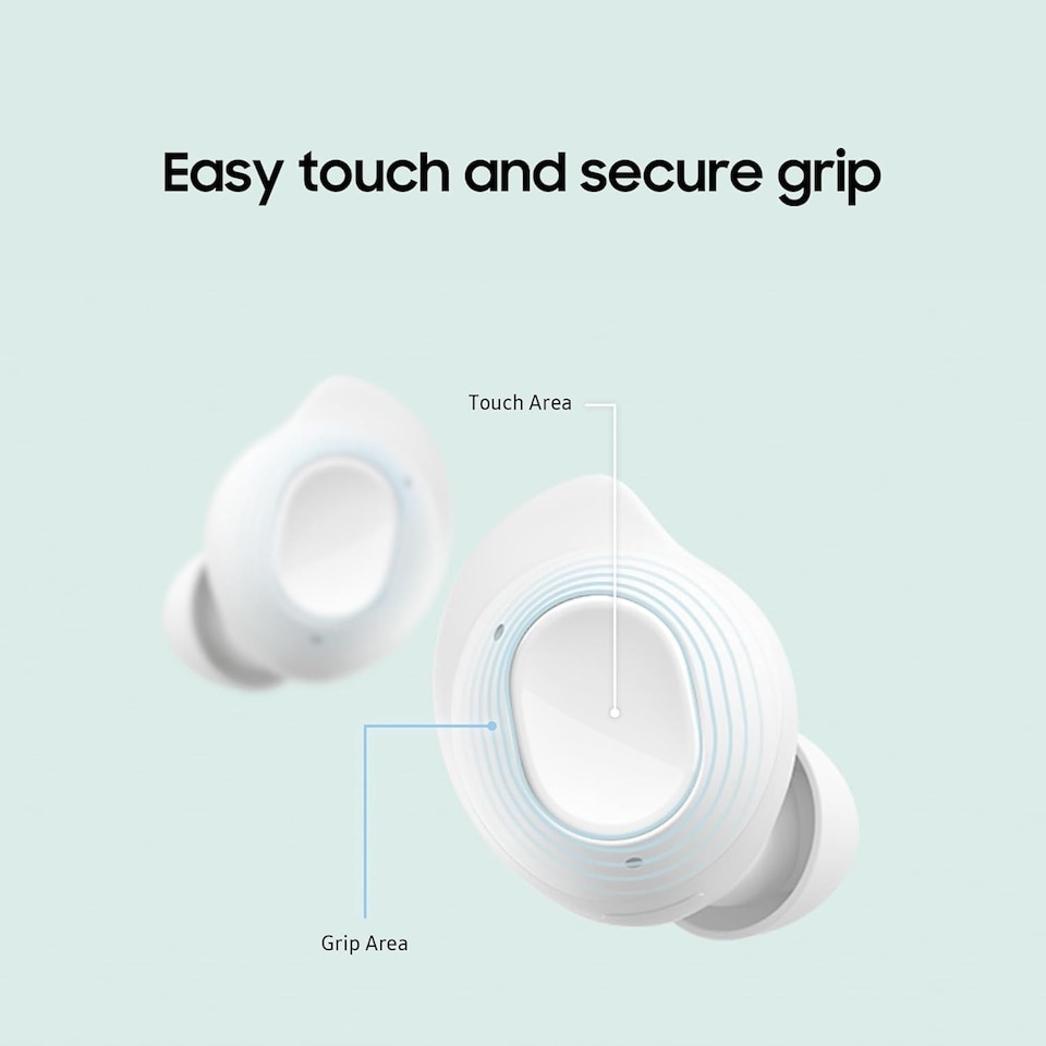 image 1 of Samsung Galaxy Buds FE Wireless Earbuds White