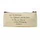 image 2 of Harry Potter Official Hogwarts Letter Pencil Case - Cream - One Size
