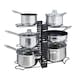 image 1 of Buckingham Multi-Function Pot & Pan Organising Rack - Black | Black