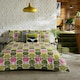 image 1 of Block Stem Multi Duvet Cover Set - Double - Multi