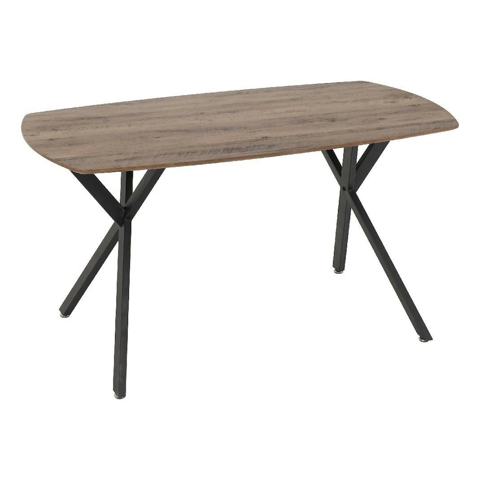 image 1 of Athens Dining Set with 4 Avery Velvet Chairs Grey | Medium Oak/Grey