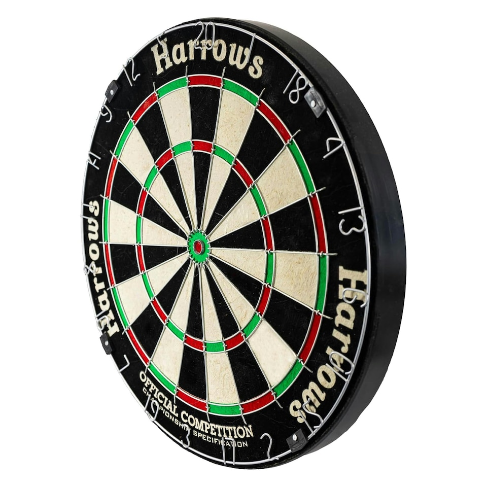 image 1 of Harrows Matchplay Bristle Dartboard - Multicoloured - One Size