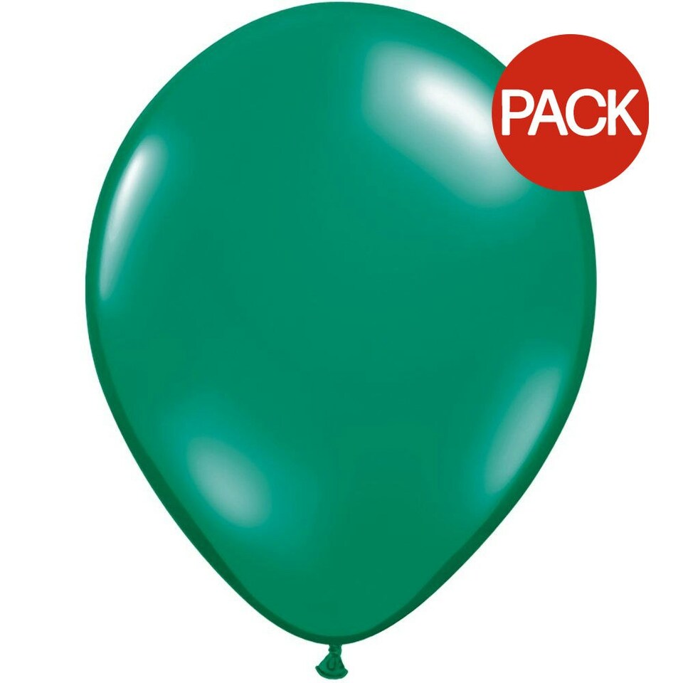 Kalisan Latex Retro Balloons (Pack of 100) - Sage - One Size