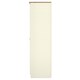 image 3 of Albert Double Wardrobe in Cream Ash & Riviera Oak (Ready Assembled) | Cream | Cream Ash & Riviera Oak