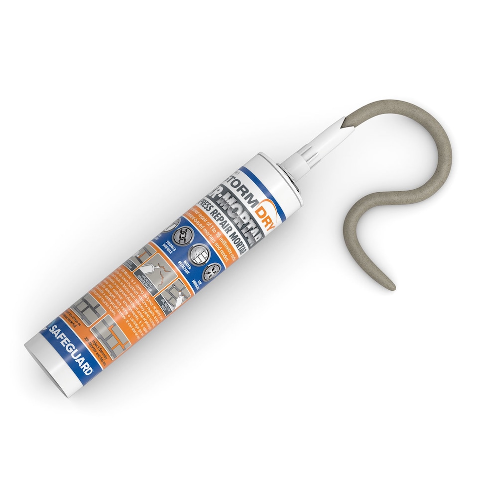 image 1 of Stormdry XR Mortar (310ml x2 ) Waterproof Repair Mortar for Bricks & Masonry. Ready-to-Use, Cement-Free Mix for Cracks & Pointing