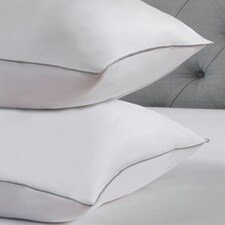 BHS Bamboo Single Pillow, White White | Single
