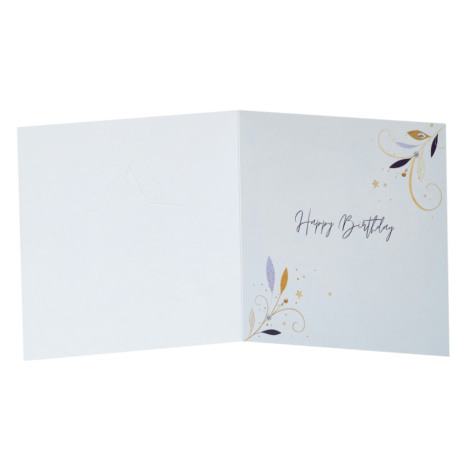 image 1 of Birthday card - LUMIERE Star