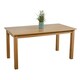 image 7 of Oslo Minimalist Solid Oak Dining Table - 180cm