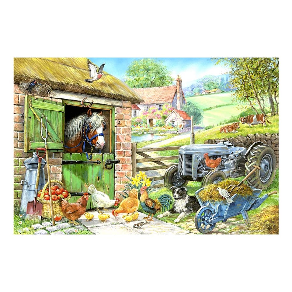 Down On The Farm BIG 250 Piece Jigsaw Puzzle