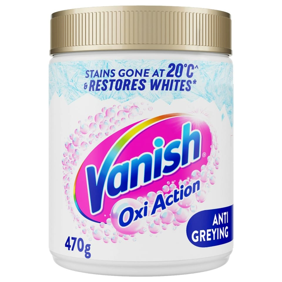 image 1 of Vanish Oxi Action Stain Remover Powder & Spray for Colours & Whites Bundle