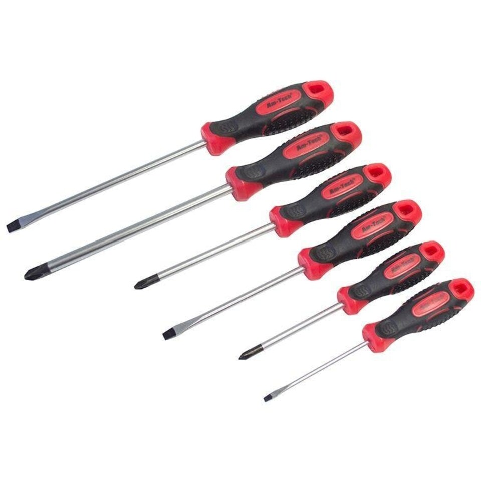 Amtech Screwdriver Set 6pk - One Colour - One Size - Tesco Groceries
