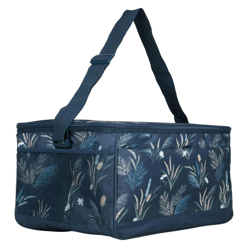 image 1 of Mountain Warehouse 25L Picnic Camping Coolbag Lightweight Durable Adjustable Bag Blue | Cobalt