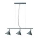 image 4 of ValueLights Brisner Matte Grey Pendant Light and E14 Golfball LED 4W Warm White 3000K Bulb