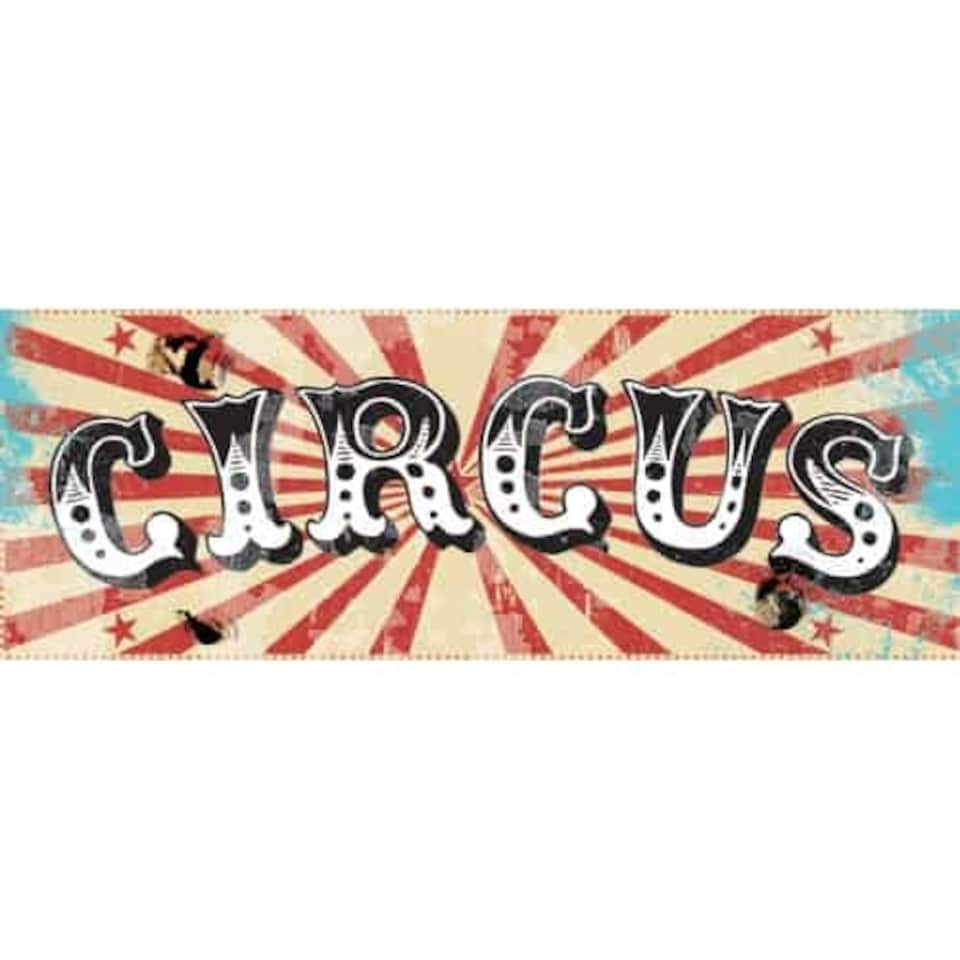 Circus Sign Decoration - 55cm
