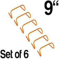 6 x 9" Orange Agility Hurdles
