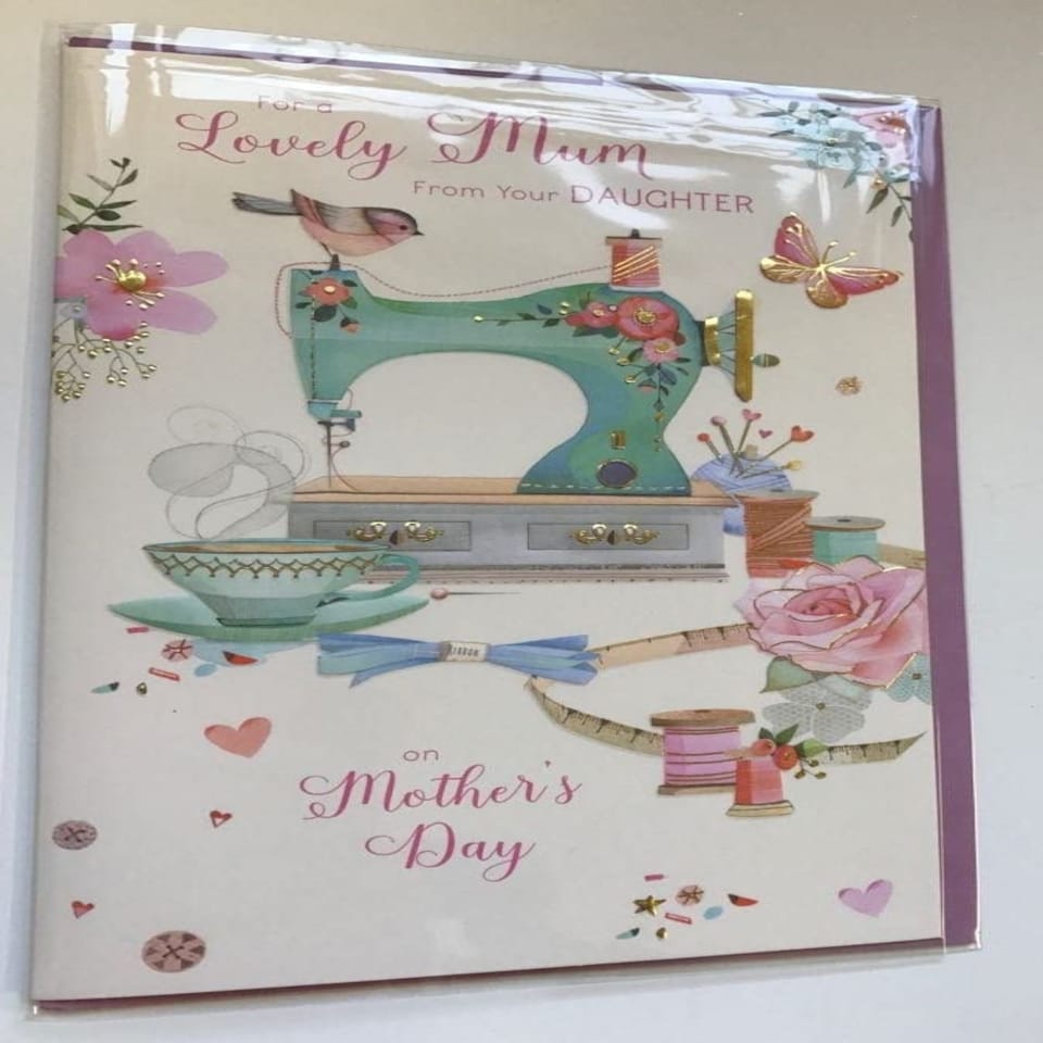 image 1 of Mum from Your Daughter Traditional Photographic Lovey Verse Mother's Day Card