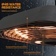 image 7 of Outsunny 2000W Patio Electric Hanging Ceiling Heater Halogen Remote Aluminium