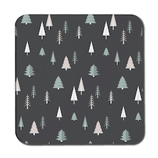 Christmas winter forest (coaster)