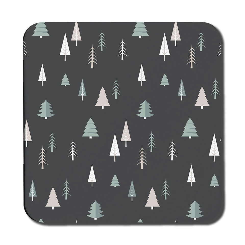 Christmas winter forest (coaster)