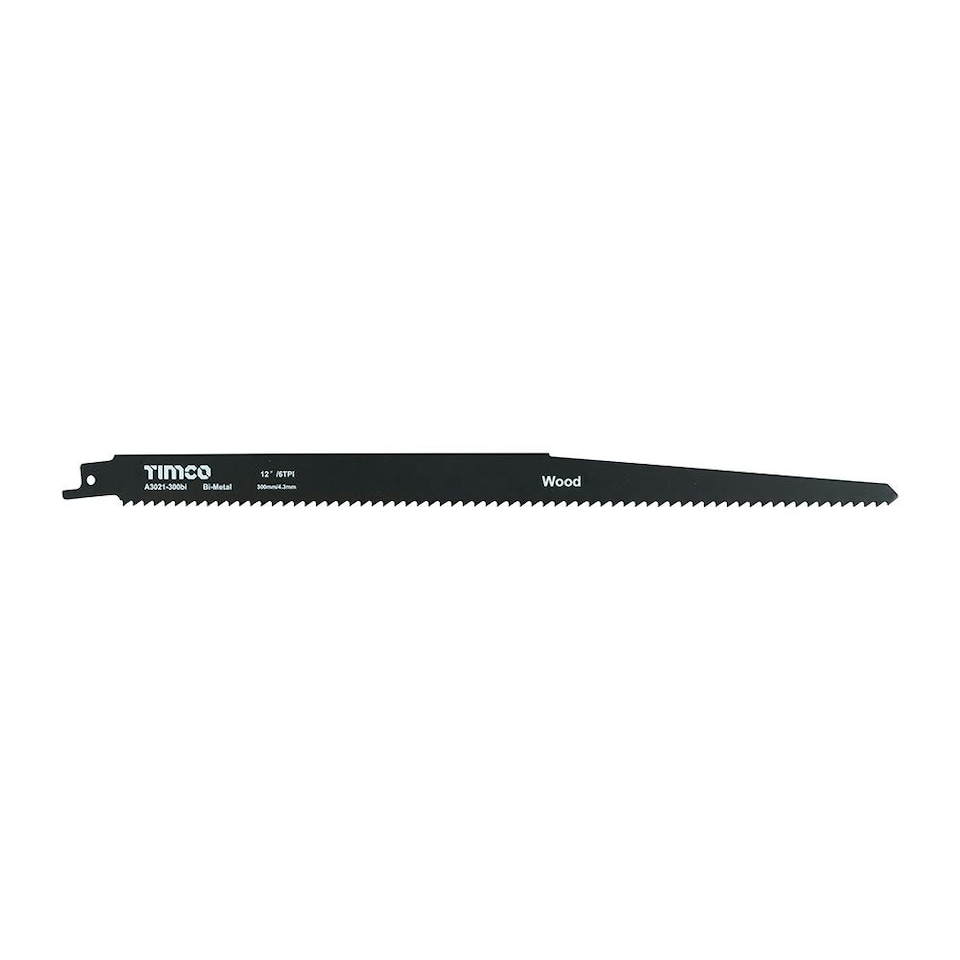 image 1 of Timco - Reciprocating Saw Blades - Wood Cutting - Bi-Metal (Size S1411DF - 5 Pieces)